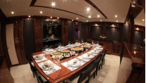 Barracuda Red Sea main saloon dining view